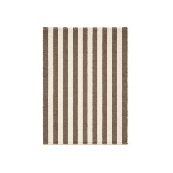 Lorena Canals Tapijt Costum Striped Naturel/soil Brown