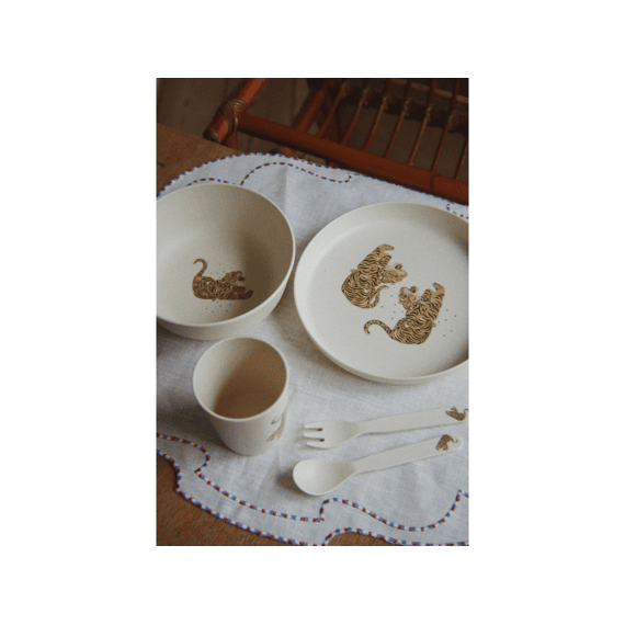 Konges Sjold Dinnerset Tiger Ruggito