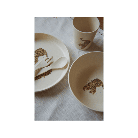 Konges Sjold Dinnerset Tiger Ruggito
