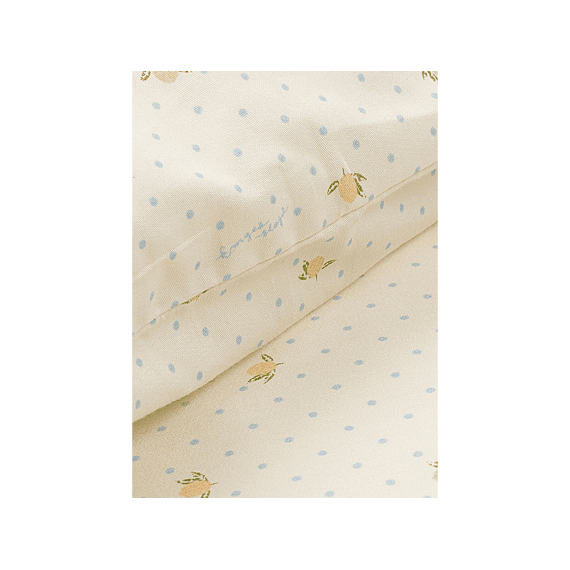 Konges Sjold Dekbedovertrek Bed 100x140 Lemon Dot