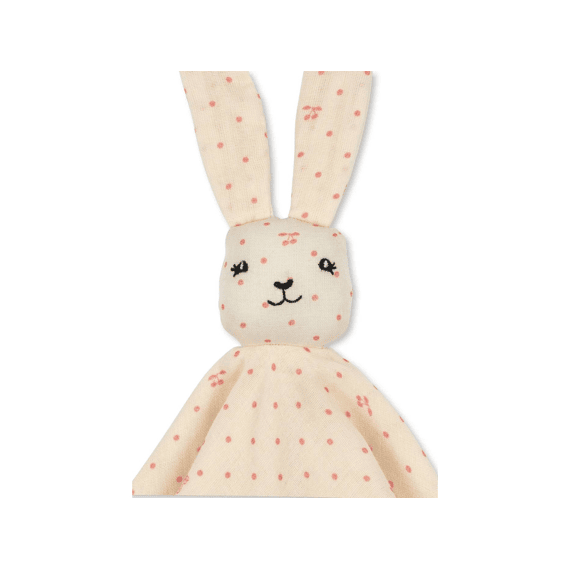 Konges Sjold Toys Knuffel Doudou Konijn Cherry Dot