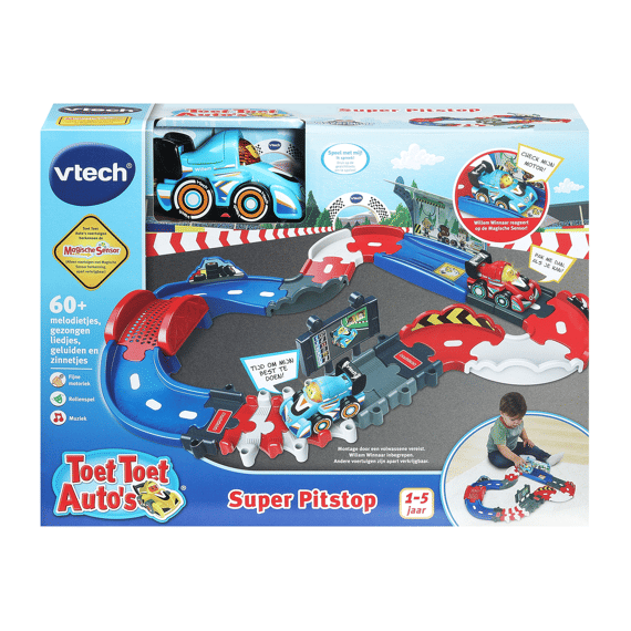 Vtech Toet Toet Autos Super Pitsstop Met Willem Winnaar