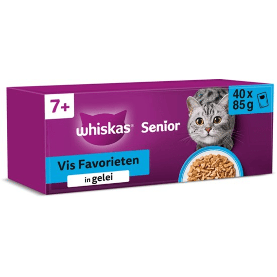 Whiskas Pouch 40x85g Classic 7+