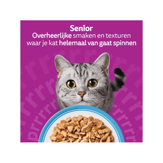 Whiskas Pouch 40x85g Classic 7+
