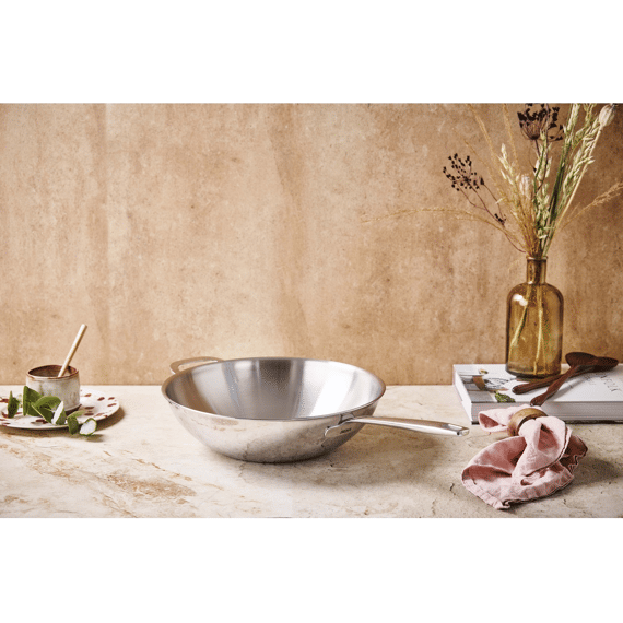 Beka Maestro 5-ply Wok Met Tegengreep 30 Cm