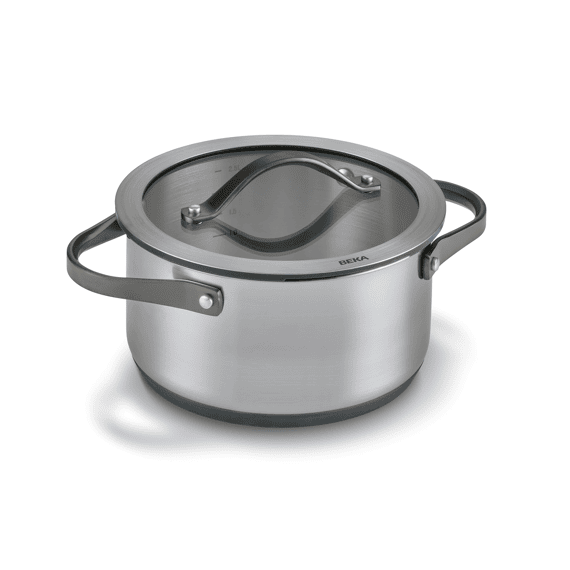 Beka Sensa R Kookpot 20 Cm Espresso - Antraciet