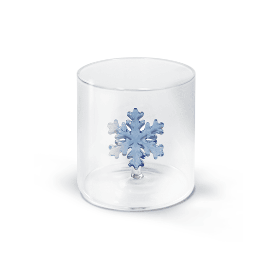 Wd Lifestyle Monterey Line Glas 25cl Met Glasdecoratie Kerstfiguur Assortiment