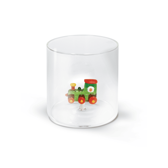 Wd Lifestyle Monterey Line Glas 25cl Met Glasdecoratie Kerstfiguur Assortiment