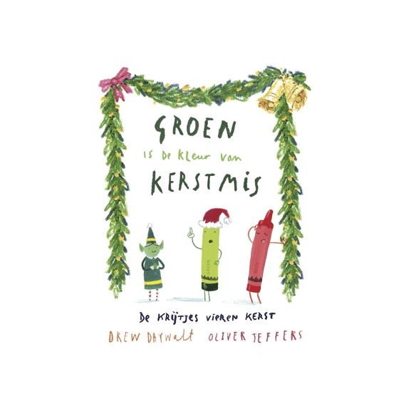 De Krijtjes Vieren Kers: Groen Is De Kleur Van Kerstmis