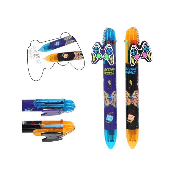 Action World Gelpen Met 6 Kleuren