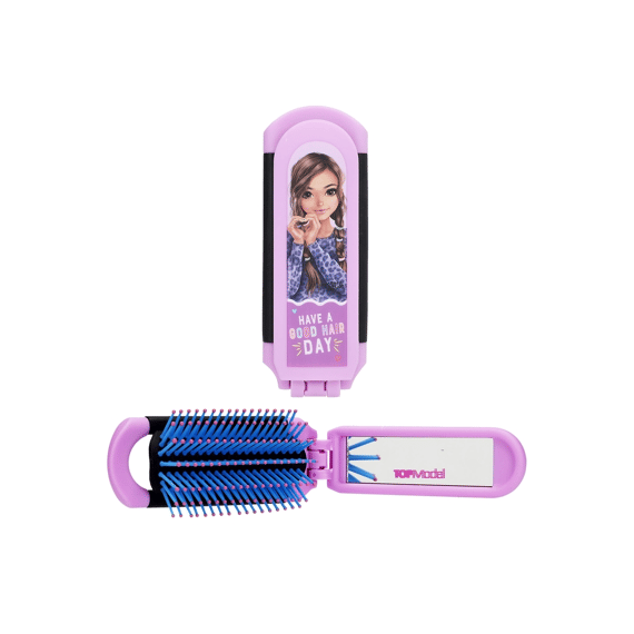 Topmodel Klaphaarborstel Met Spiegel Assortiment