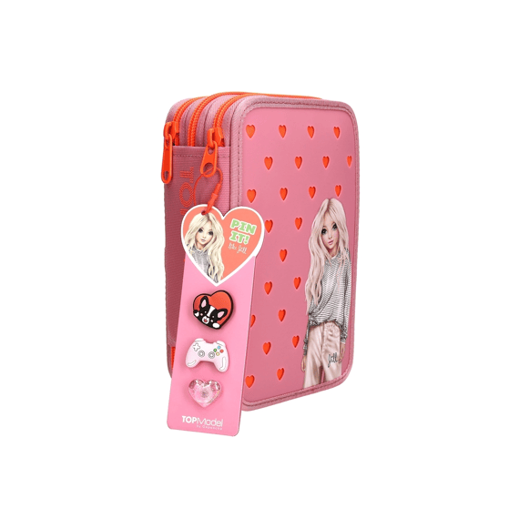 Topmodel 3-vaks Etui Gevuld Met Pins 2.0