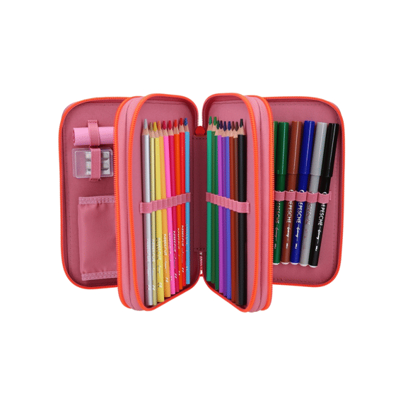 Topmodel 3-vaks Etui Gevuld Met Pins 2.0