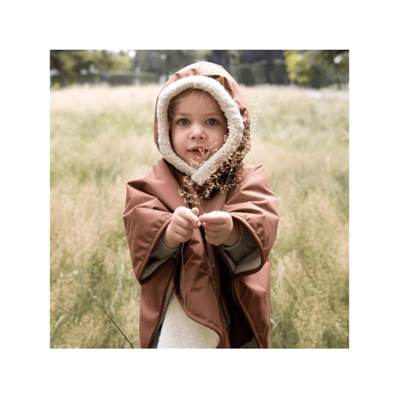 Bemini Poncho Teddy + Coated Chocolat 88