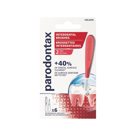 Parodontax Interdentale Borsteltjes 0.5mm  6 Stuks