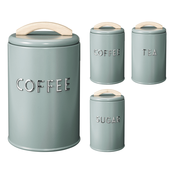 Voorraadblik 1300ml Staal 3ass Assortiment