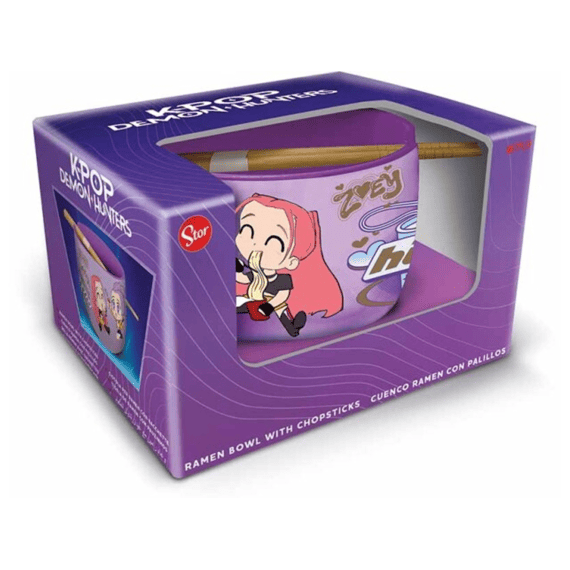 Kpop Demon Hunters Kom Ramen Met Eetstokjes In Giftbox