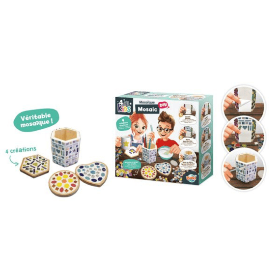 Buki Mozaïek Pennenbakje En Onderzetters Maken