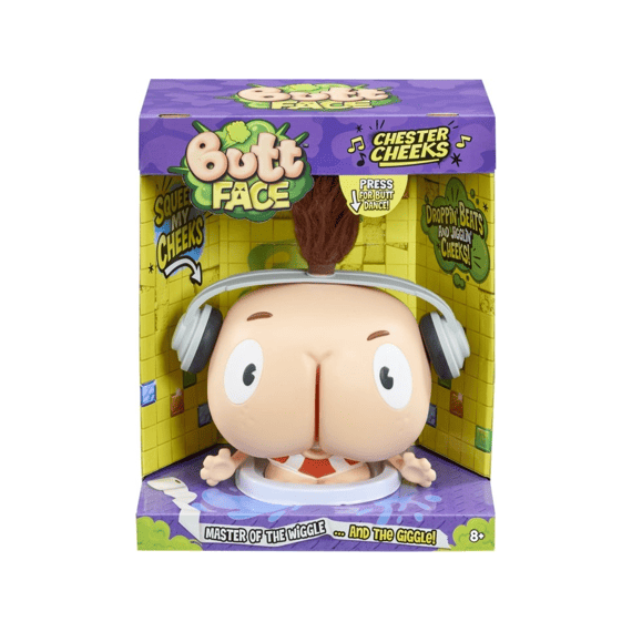 Goliath Spel Butt Face Chester Cheeks