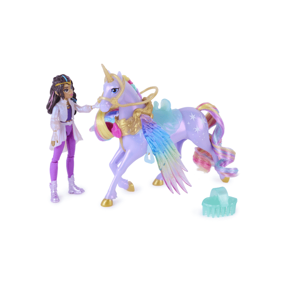 Spinmaster Unicorn Academy Pop Sophie Met Unicorn Wildstar Met Magische Vleugels