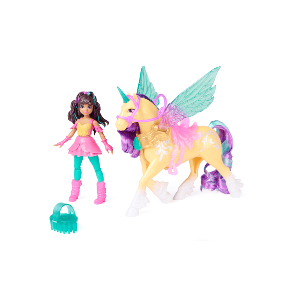 Spinmaster Unicorn Academy Pop Ava Met Unicorn Leaf