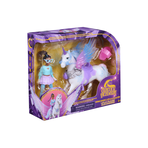 Spinmaster Unicorn Academy Pop Layla Met Unicorn Glacier
