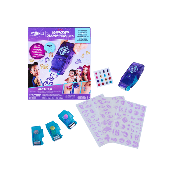 Coolmaker K-pop Demon Hunters Tattoo Art Kit