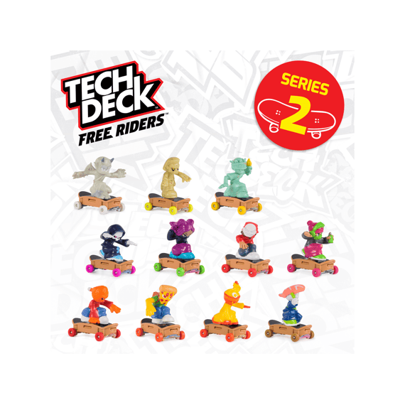 Techdeck Free Riders 1-pack Assortiment