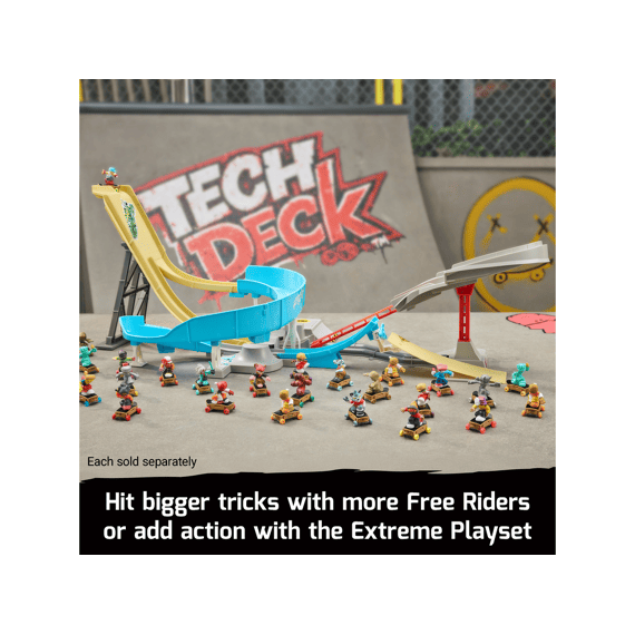 Techdeck Free Riders 1-pack Assortiment