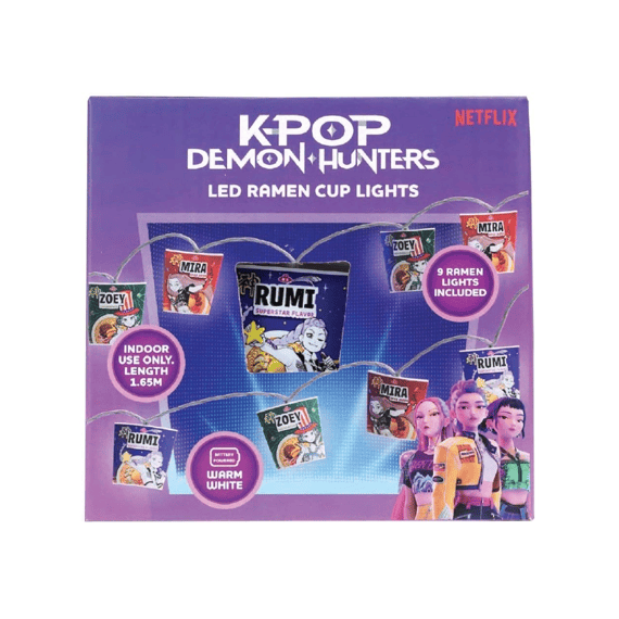 Kpop Demon Hunters Lichtslinger Voor Ramen
