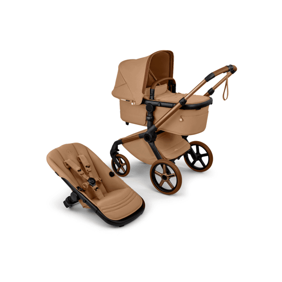 Bugaboo x Stella Mcartney Fox5 Renew Kinderwagen Tobacco Brown