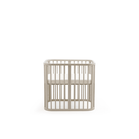 Stokke Nighti Mini Bed Hoeslaken Sunset Yellow Map