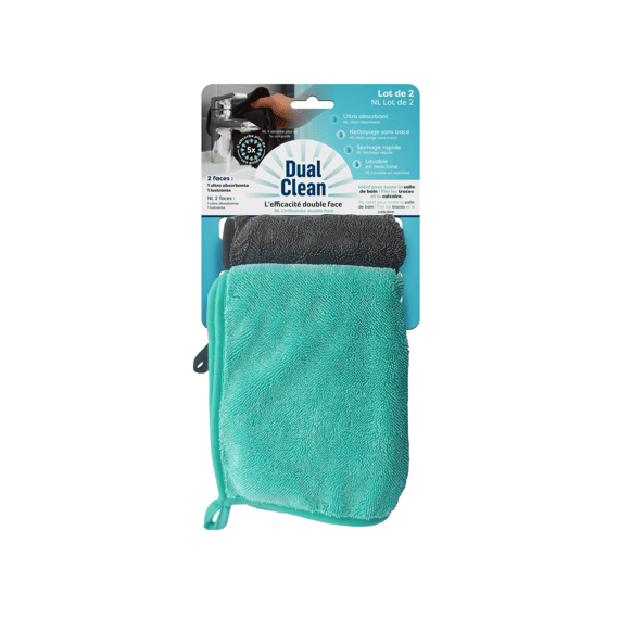Absorberende Doeken Dual Clean Set 2 Stuks