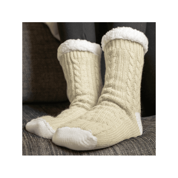Gepolariseerde Sokken Beige