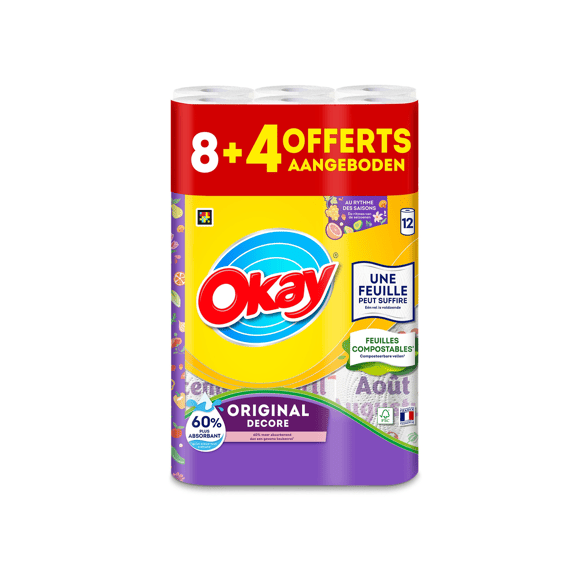 Okay Keukenrollen Decor 8+4
