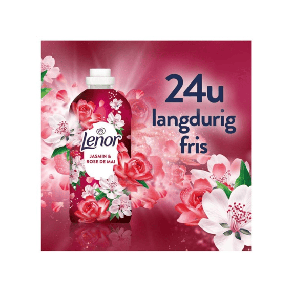 Lenor Wasverzachter Vloeibaar Jasmin 42scoops/882ml
