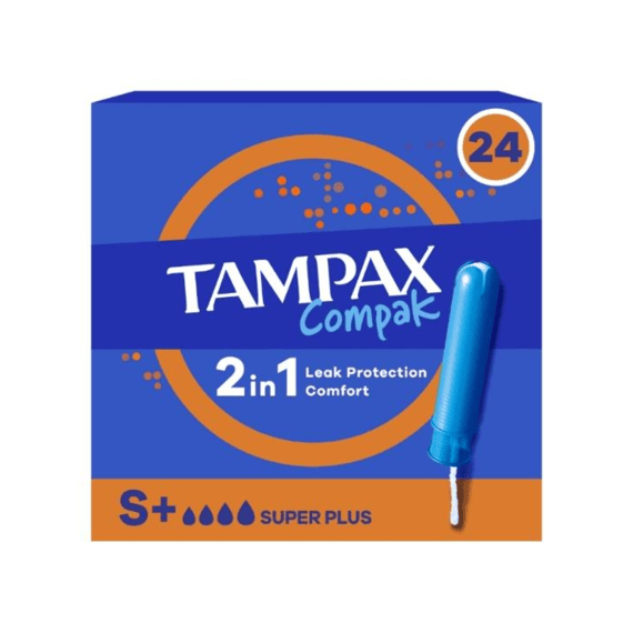 Tampax Tampons Met Huls Super+ 24st