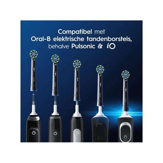 Oral B Tandenborstel Elektrisch Opzetstukken Cross Action 4st