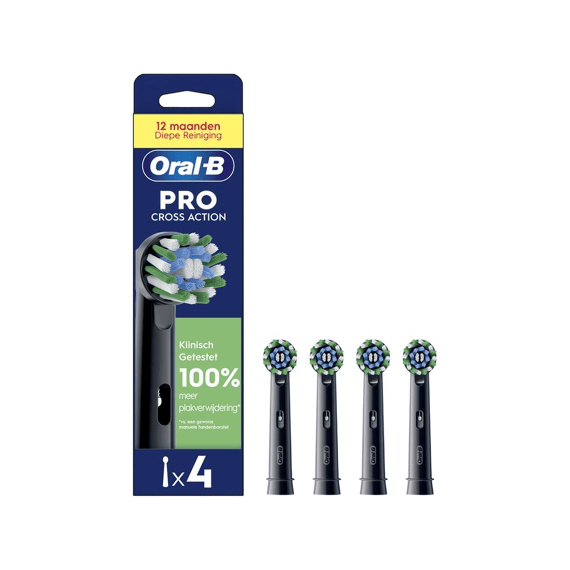 Oral B Tandenborstel Elektrisch Opzetstukken Cross Action 4st