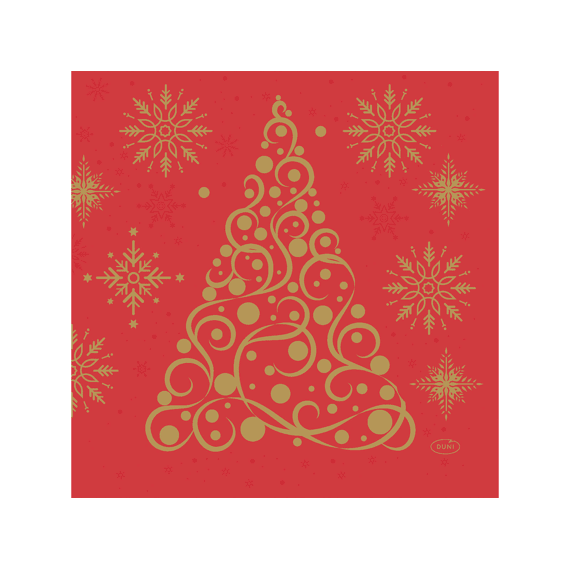 Duni Servetten 33x33cm 20stuks Noble Tree