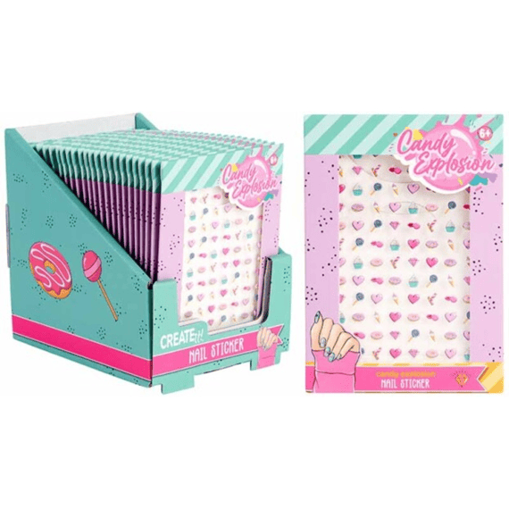 Create It! Candy Nagelstickers