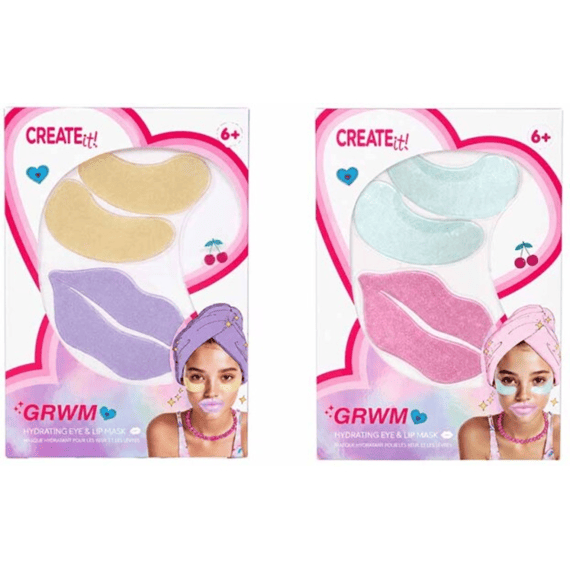 Create It! Grwm Oog- En Lipmasker Assortiment