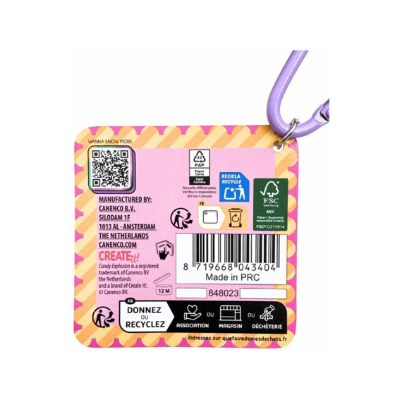 Create It! Candy Sleutelhanger Assortiment