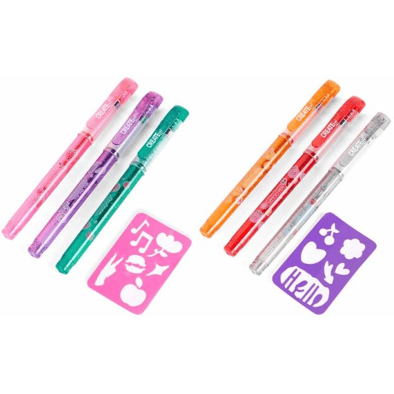 Create It! Beauty Tattoo Gelpen Met Geur Assortiment