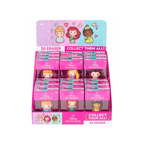 Disney Princess 3d Gom Assortiment