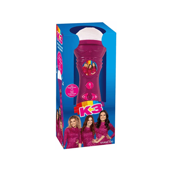 K3 Microfoon Met Stemopnamen Paars
