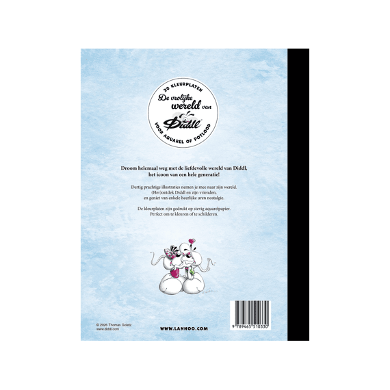 De Vrolijke Wereld Van Diddl Kleurboek