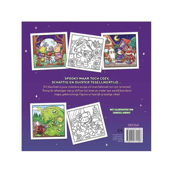 Kleurboek Cozy Spooky Moments