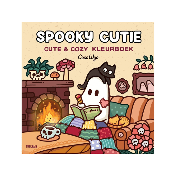 Kleurboek Cute & Cozy Spooky Cutie Coco Wyo