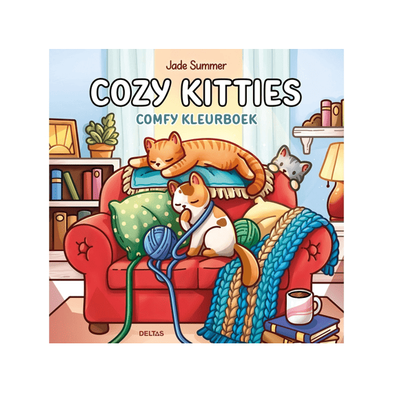 Kleurboek Comfy Cozy Kitties